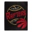 Toronto Raptors Blanket 50x60 Raschel Blacktop Design - Special Order