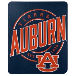 Auburn Tigers Blanket 50x60 Fleece Campaign Design