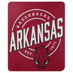 Arkansas Razorbacks Blanket 50x60 Fleece Campaign Design