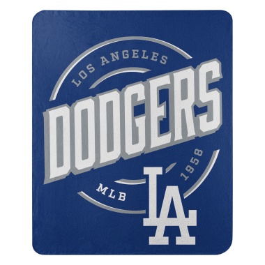 Los Angeles Dodgers Blanket 50x60 Fleece Campaign Design