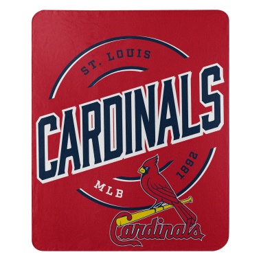 St. Louis Cardinals Blanket 50x60 Fleece Campaign Design