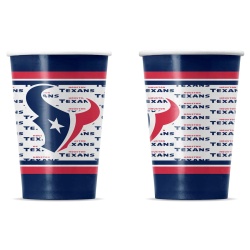 Houston Texans Disposable Paper Cups