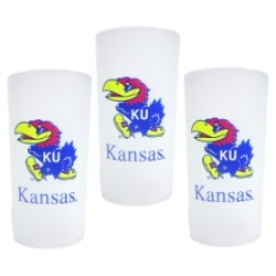 Kansas Jayhawks 3 Piece Tumbler Set