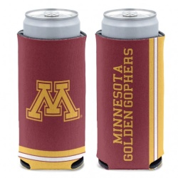 Minnesota Golden Gophers Can Cooler Slim Can Design