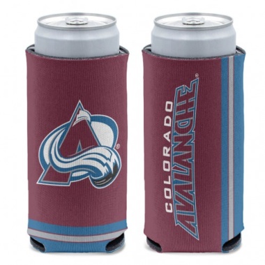 Colorado Avalanche Can Cooler Slim Can Design