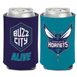 Charlotte Hornets Can Cooler Slogan Design Special Order