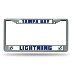 Tampa Bay Lightning License Plate Frame Chrome - Special Order