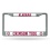 Alabama Crimson Tide License Plate Frame Chrome