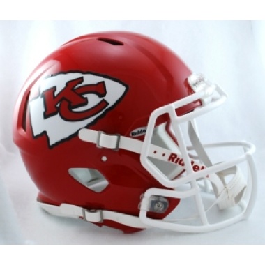 Kansas City Chiefs Helmet Riddell Authentic Full Size Speed Style