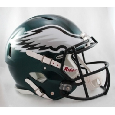 Philadelphia Eagles Helmet Riddell Authentic Full Size Speed Style