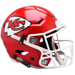 Kansas City Chiefs Helmet Riddell Authentic Full Size SpeedFlex Style