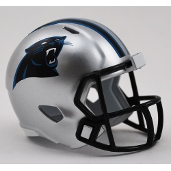 Carolina Panthers Helmet Riddell Pocket Pro Speed Style