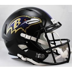 Baltimore Ravens Deluxe Replica Speed Helmet