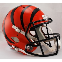 Cincinnati Bengals Deluxe Replica Speed Helmet