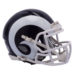 Los Angeles Rams Helmet Riddell Replica Full Size Speed Style 2017-2019 Throwback