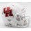 Houston Cougars Helmet Riddell Authentic Full Size Speed Style Matte White - Special Order