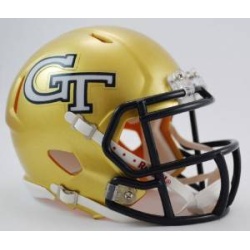 Georgia Tech Yellow Jackets Speed Mini Helmet - Special Order