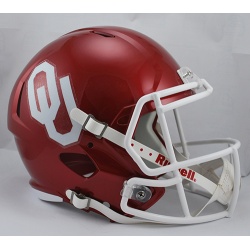 Oklahoma Sooners Helmet Riddell Replica Full Size Speed Style