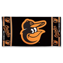 Baltimore Orioles Towel 30x60 Beach Style Gooney Bird Design