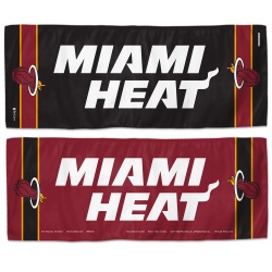 Miami Heat Cooling Towel 12x30 - Special Order