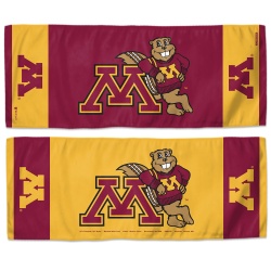 Minnesota Golden Gophers Cooling Towel 12x30 - Special Order