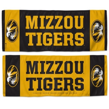 Missouri Tigers Cooling Towel 12x30 - Special Order