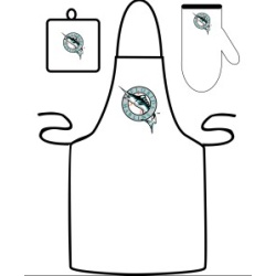 Florida Marlins Grilling Apron Set