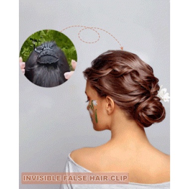 Puff Hair Head Cushion Hairpin Clip