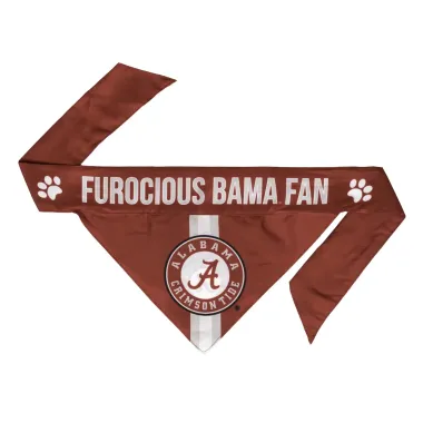 Alabama Crimson Tide Pet Bandanna Size XS