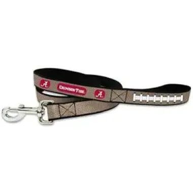 Alabama Crimson Tide Pet Collar Reflective Football Size Large Alternate