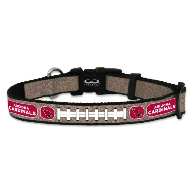 Arizona Cardinals Pet Collar Reflective Football Size Toy