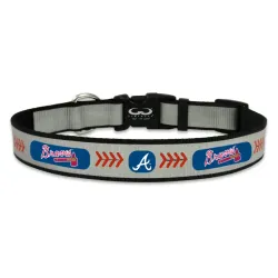 Atlanta Braves Reflective Medium Baseball Collar