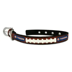 Auburn Tigers Classic Leather Small Football Collar