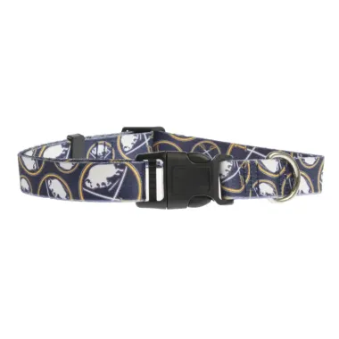 Buffalo Sabres Pet Collar Size L - Special Order