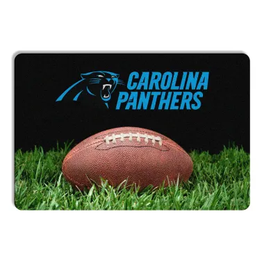 Carolina Panthers Classic NFL Football Pet Bowl Mat - L