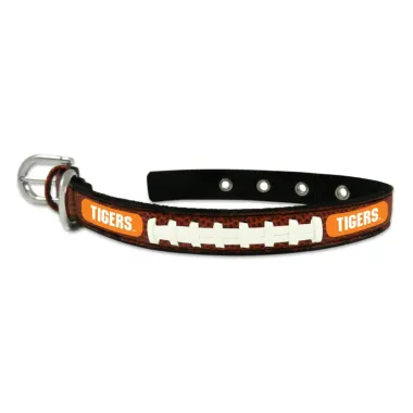 Clemson Tigers Classic Leather Small Football Collar