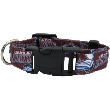 Colorado Avalanche Pet Collar Size L - Special Order