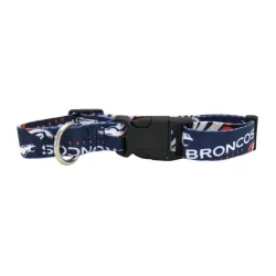 Denver Broncos Pet Collar Size L