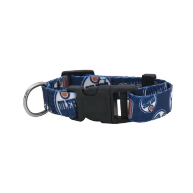 Edmonton Oilers Pet Collar Size M - Special Order