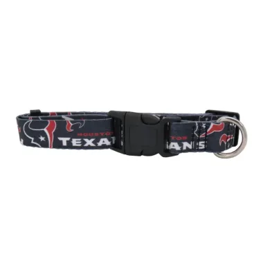 Houston Texans Pet Collar Size S - Special Order