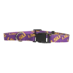 LSU Tigers Pet Collar Size S