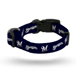 Milwaukee Brewers Pet Collar Size M