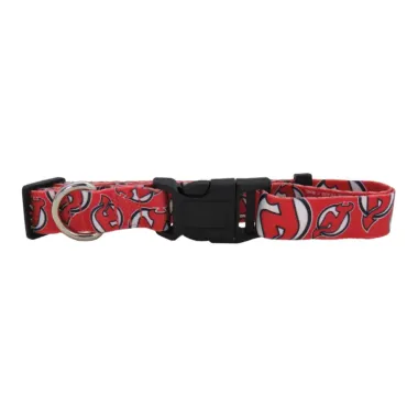 New Jersey Devils Pet Collar Size L - Special Order