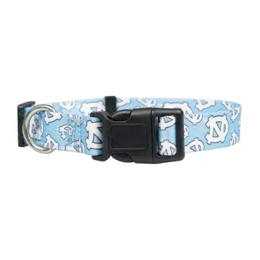 North Carolina Tar Heels Pet Collar Size L - Special Order