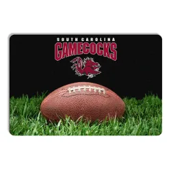 South Carolina Gamecocks Classic Football Pet Bowl Mat - L