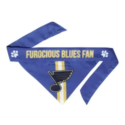 St. Louis Blues Pet Bandanna Size L - Special Order