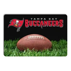 Tampa Bay Buccaneers Pet Bowl Mat Classic Football Size Large