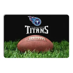 Tennessee Titans Classic NFL Football Pet Bowl Mat - L