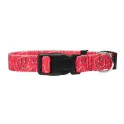 Wisconsin Badgers Pet Collar Size XS