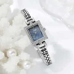 Elegant Modern Style Geometric Jewelry Buckle Quartz Women\\s Watches